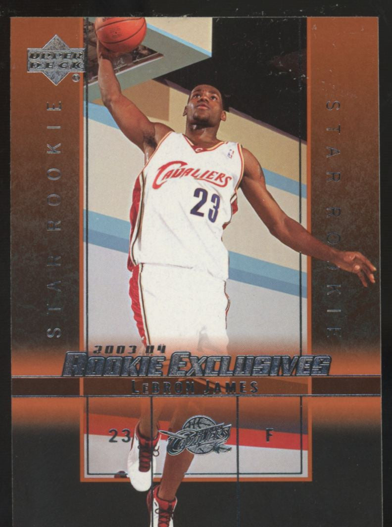2003-04 Upper Deck LeBron James RC Star Rookie Exclusives  #1