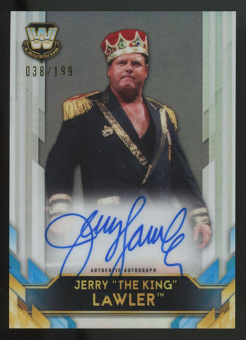 2020 Topps Chrome WWE Jerry "The King" Lawler Big Legends Auto /199 #BL-JL
