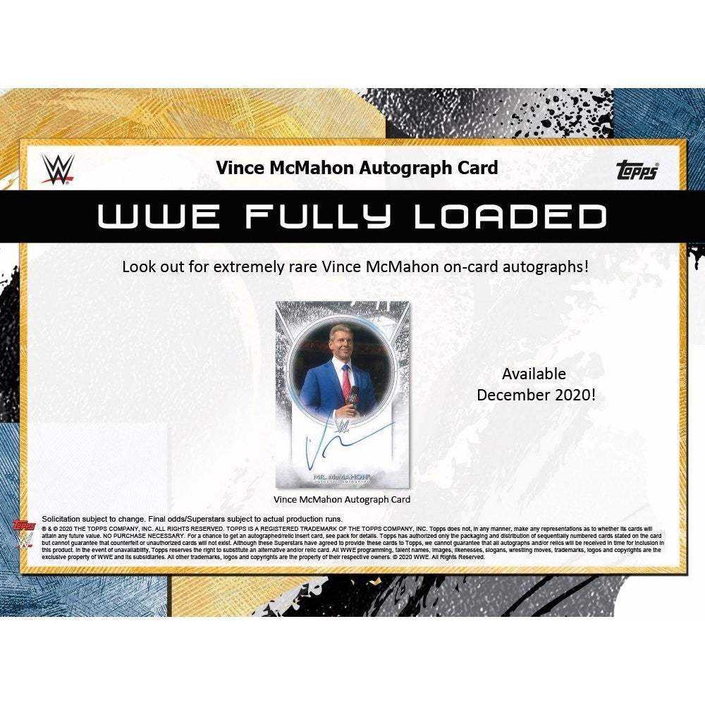 2020 Topps WWE Fully Loaded Wrestling Hobby Box