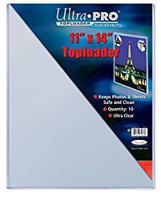 11 x 14 Top Loader (Pack of 20) Ultra Pro