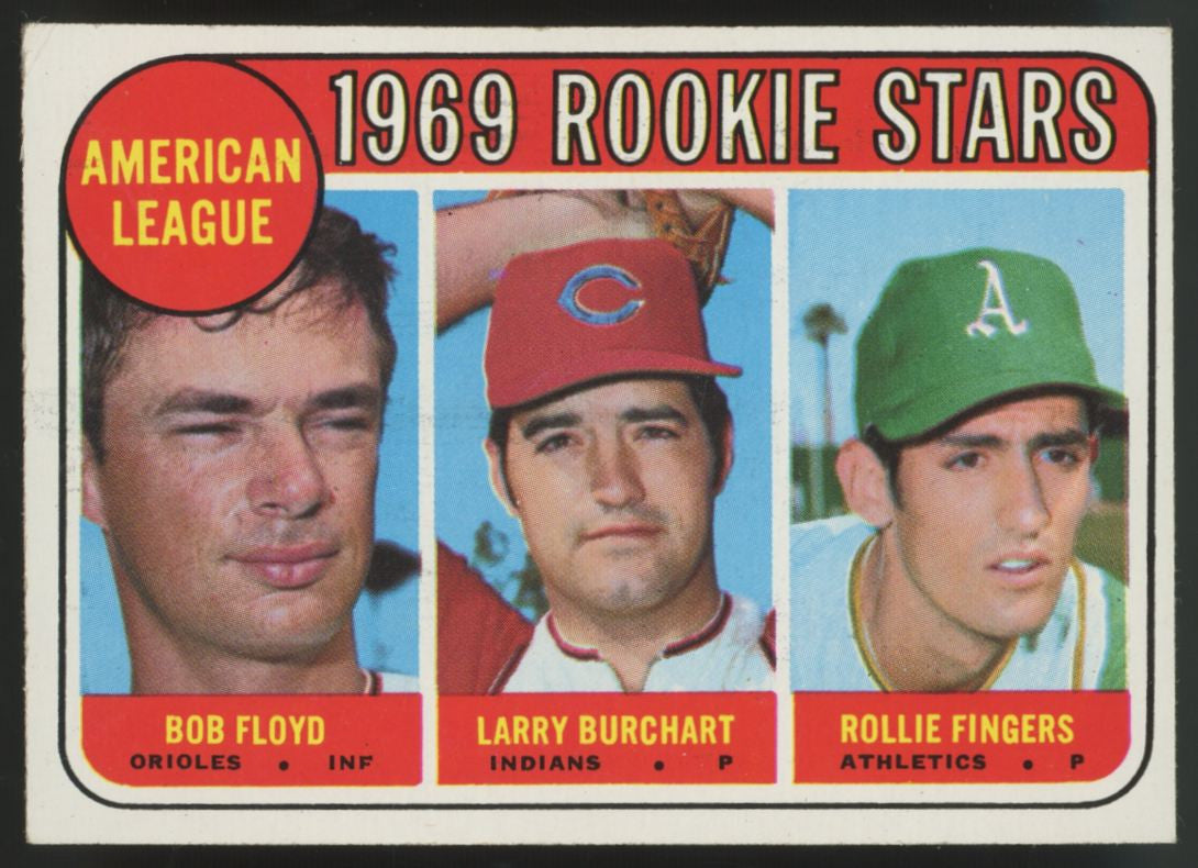 1969 Topps Rollie Fingers RC Rookie Stars #597 VG/EX