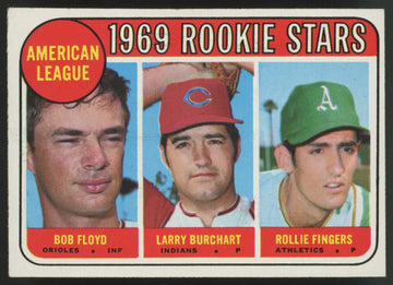 1969 Topps Rollie Fingers RC Rookie Stars #597 VG/EX