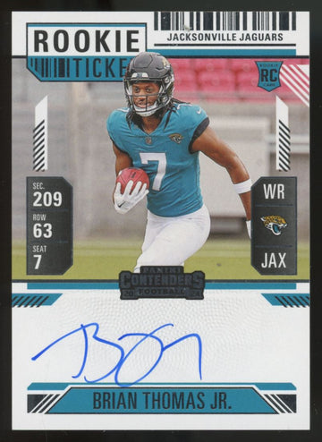 2024 Panini Contenders Brian Thomas Jr. RC Rookie Ticket Auto #103