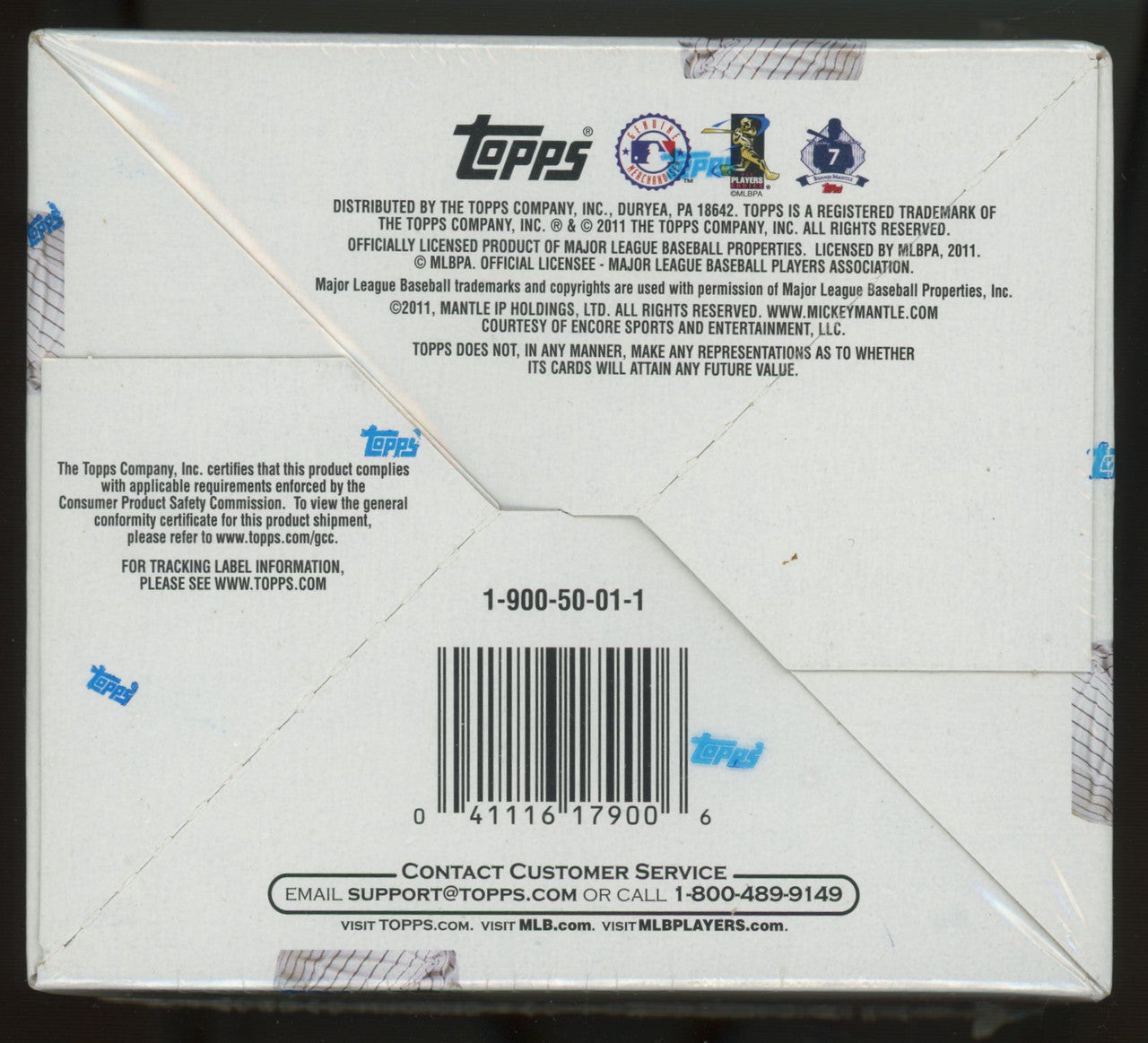 2011 Topps Baseball Series 1 Retail Box Factory Sealed