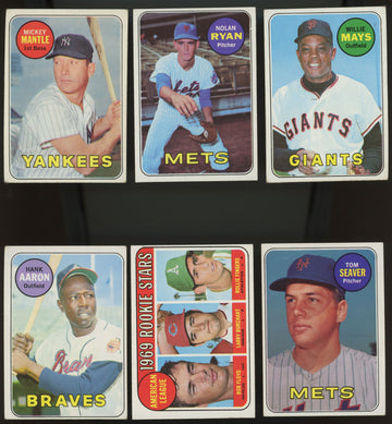 1969 Topps Baseball Complete Set (664) VG-EX Overall