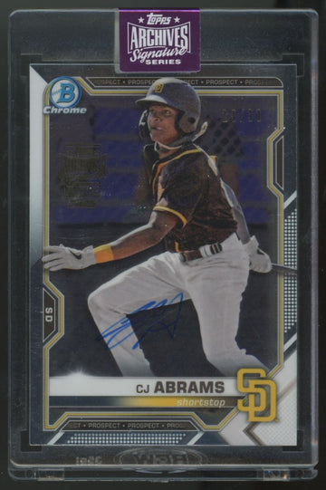 2025 Topps Archives Signature Series CJ Abrams Auto /30 #BCP-14