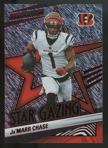 2025 Panini Revolution Ja'Marr Chase Storm Star Gazing /50 #13