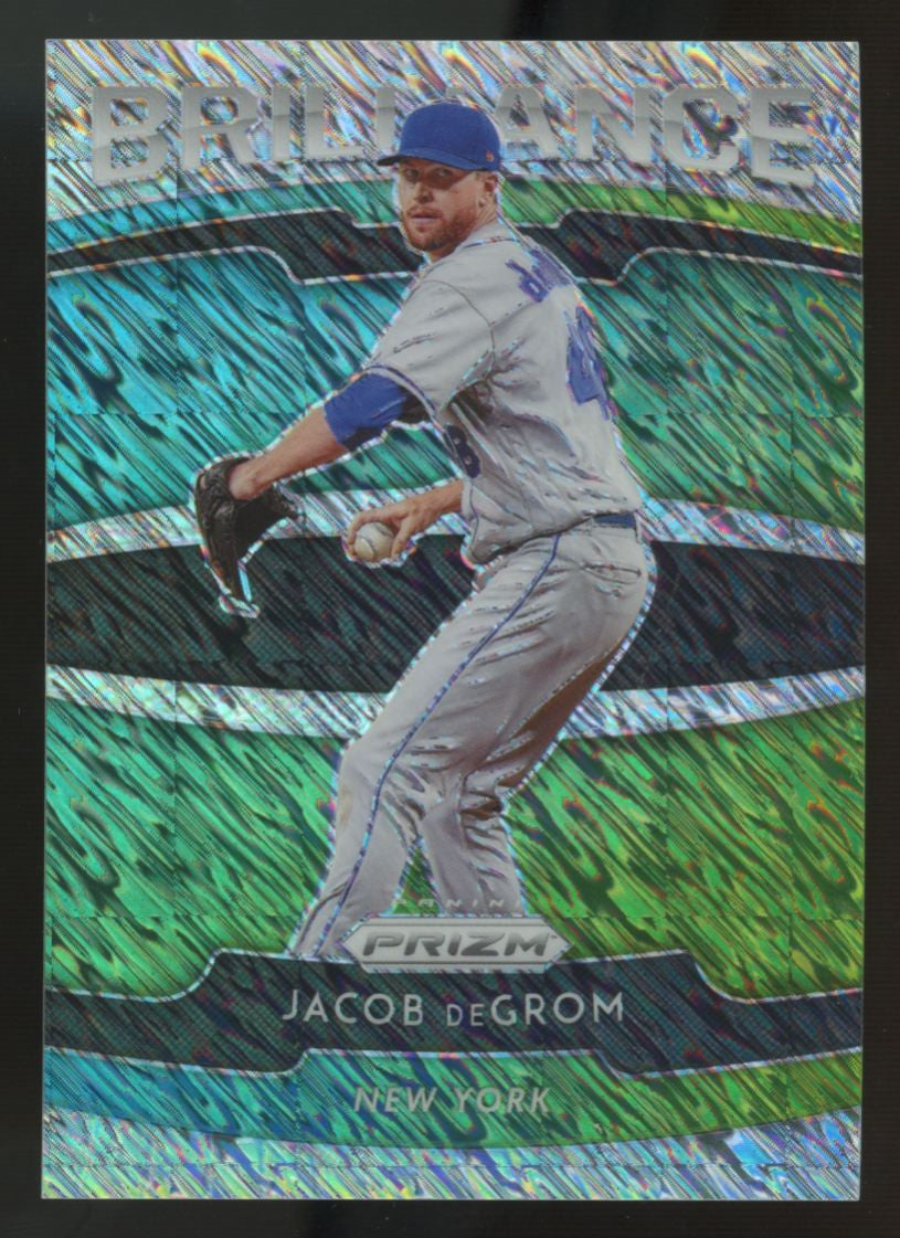 2020 Panini Prizm Jacob DeGrom Brilliance Shimmer /7 #B-1