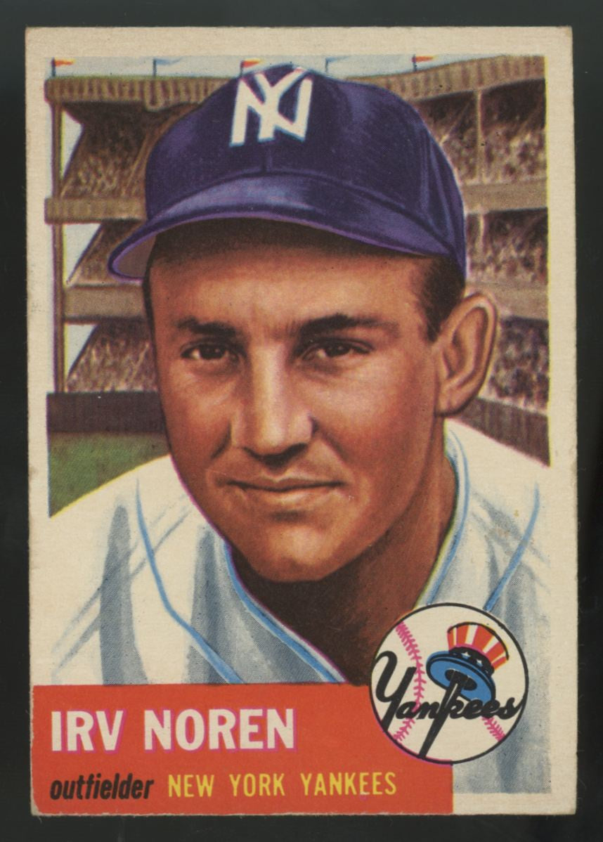1953 Topps Irv Noren #35 Poor