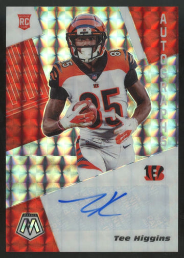 2020 Panini Mosaic Tee Higgins RC Auto #RA13