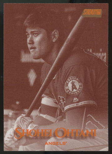 2019 Stadium Club Shohei Ohtani Sepia Orange #66