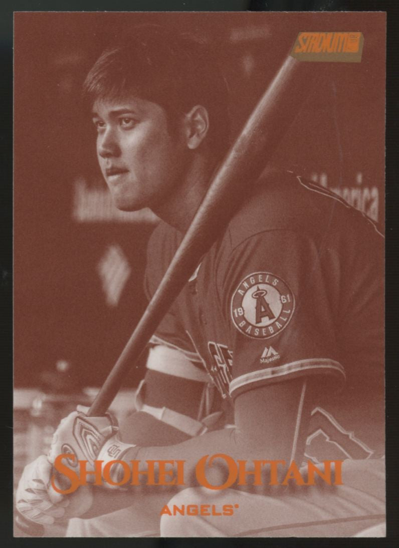 2019 Stadium Club Shohei Ohtani Sepia Orange #66