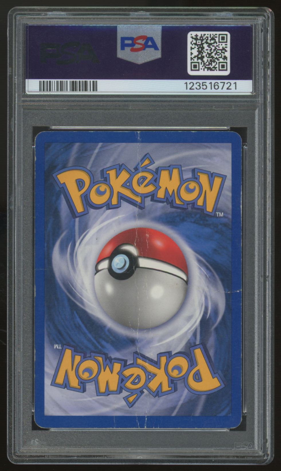 2002 Pokemon Dark Slowbro Legendary Collection Reverse Holo #8 PSA 1