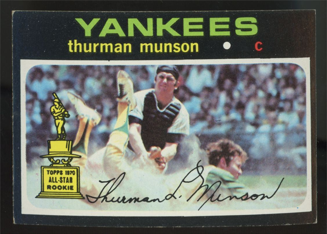 1971 Topps Thurman Munson #5 VG/EX