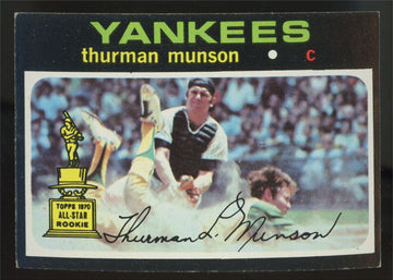 1971 Topps Thurman Munson #5 VG/EX