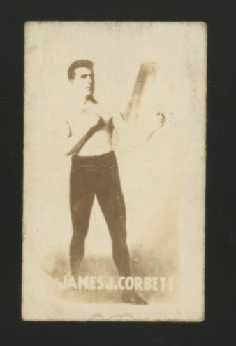 1948 Topps Magic James J. Corbett Boxing Champions #3 VG