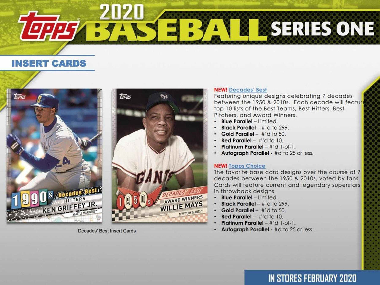 2020 Topps Series 1 Baseball Hobby Box