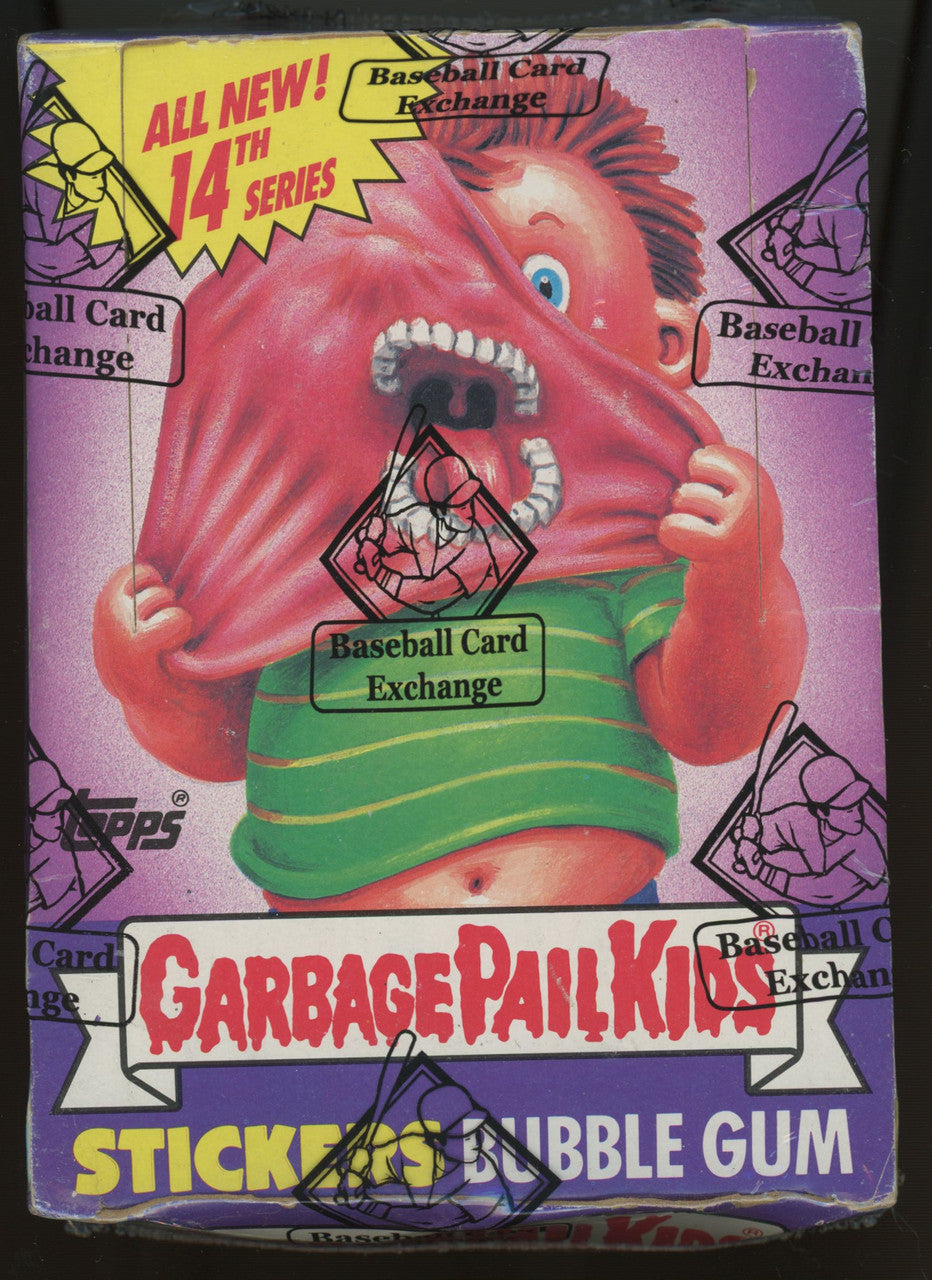 1988 Topps Garbage Pail Kids Series 14 Wax Box BBCE Wrapped Sealed