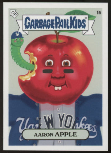 2022 Topps Garbage Pail Kids X MLB Aaron Apple #1a