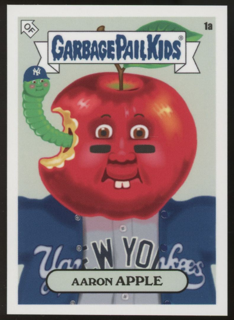2022 Topps Garbage Pail Kids X MLB Aaron Apple #1a