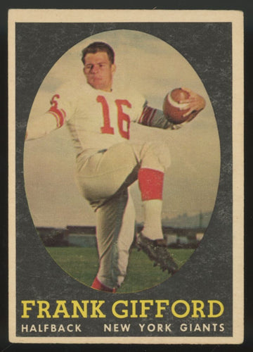 1958 Topps Frank Gifford #73 VG-VG/EX