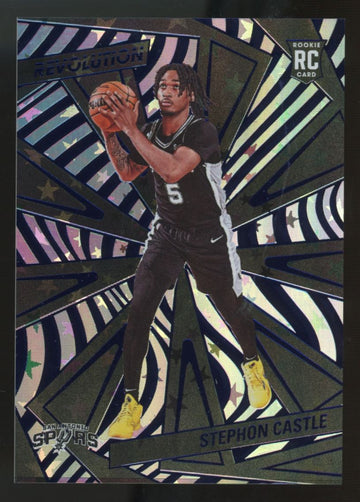 2024-25 Panini Revolution Stephon Castle RC Blue Astro /99 #116