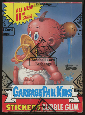 1987 Topps Garbage Pail Kids Series 11 Wax Box BBCE Wrapped Sealed