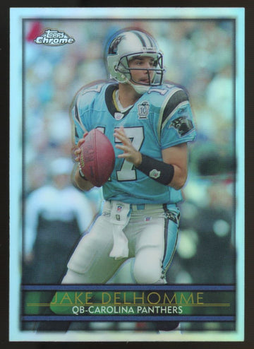 2005 Topps Chrome Jake Delhomme Throwback Refractor /100 #TB41