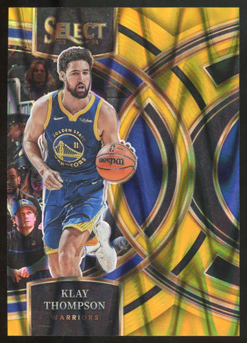 2023-24 Select Klay Thompson Premier Gold Tectonic /10 #198