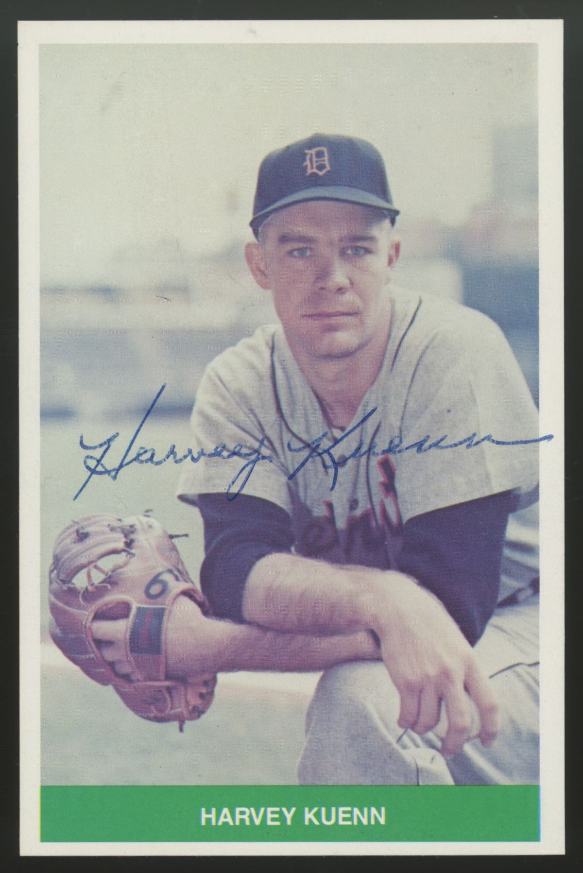 1984 TCMA Harvey Kuenn Signed IP Auto JSA Authentic