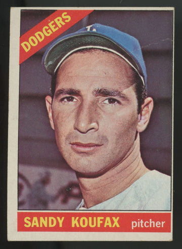 1966 Topps Sandy Koufax #100 F/G