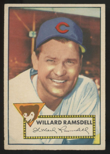 1952 Topps Willard Ramsdell #114 Good
