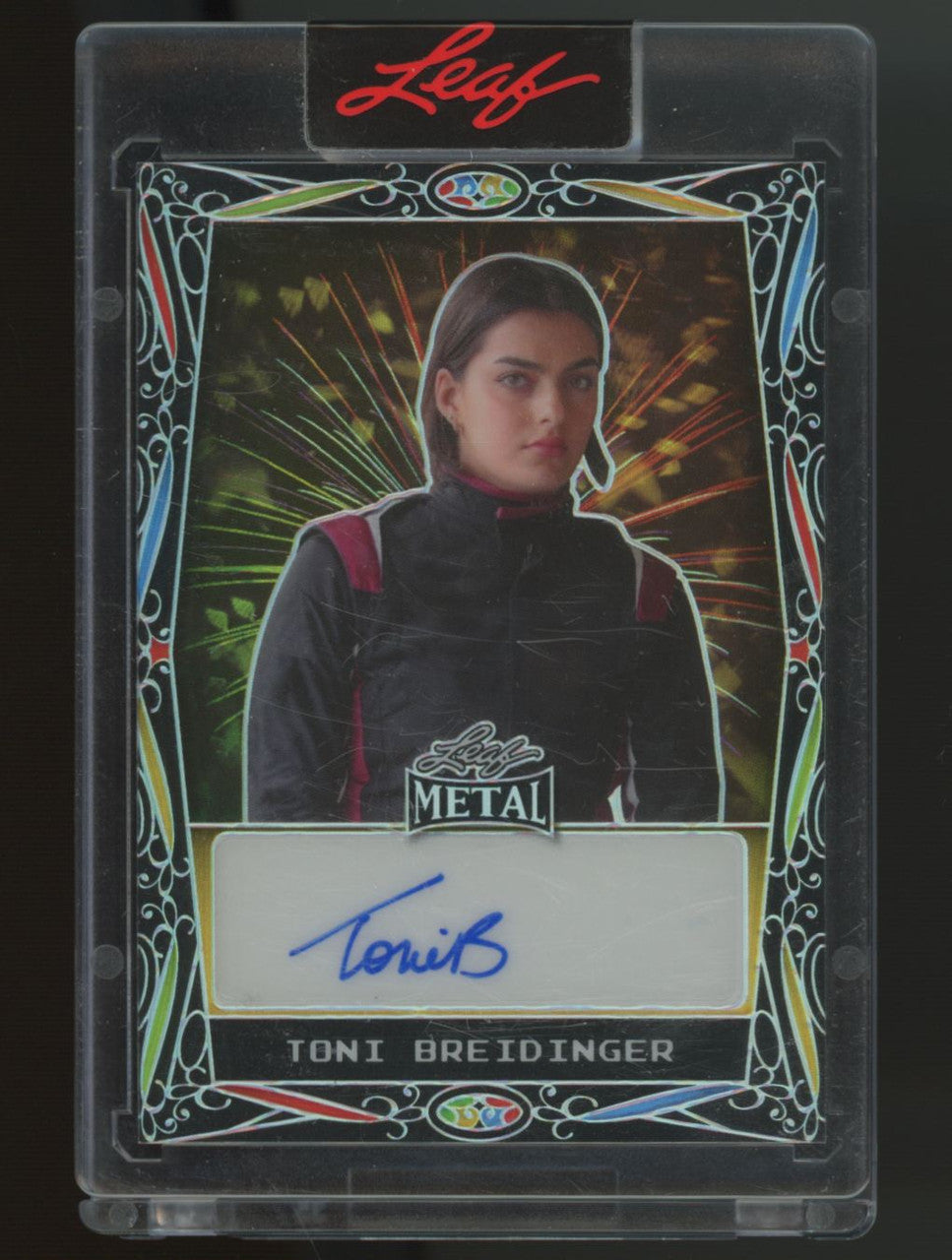 2023 Leaf Metal Toni Breidinger Encased Auto eBay Exclusive 1/1 #EA-TB3