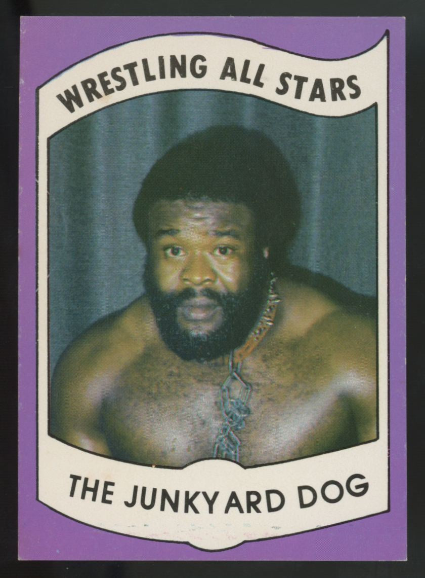 1982 Wrestling The Junkyard Dog All Stars Series A #5 EX+