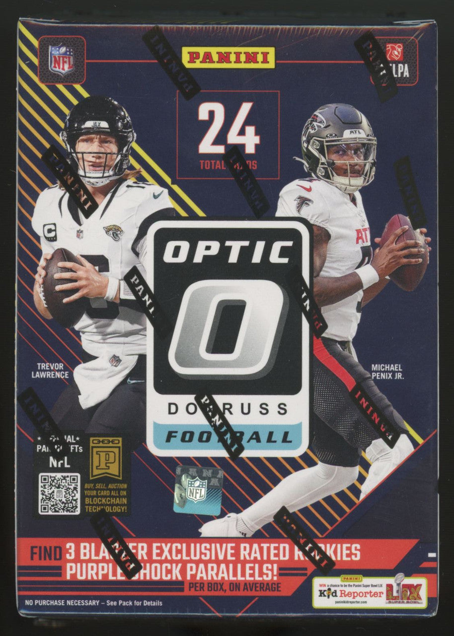 2024 Panini Donruss Optic Football Blaster Box (Purple Shock)
