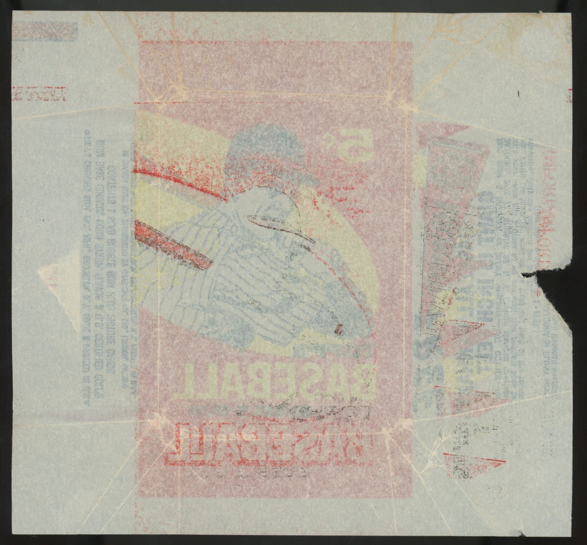1959 Topps Baseball 5 Cent Wrapper