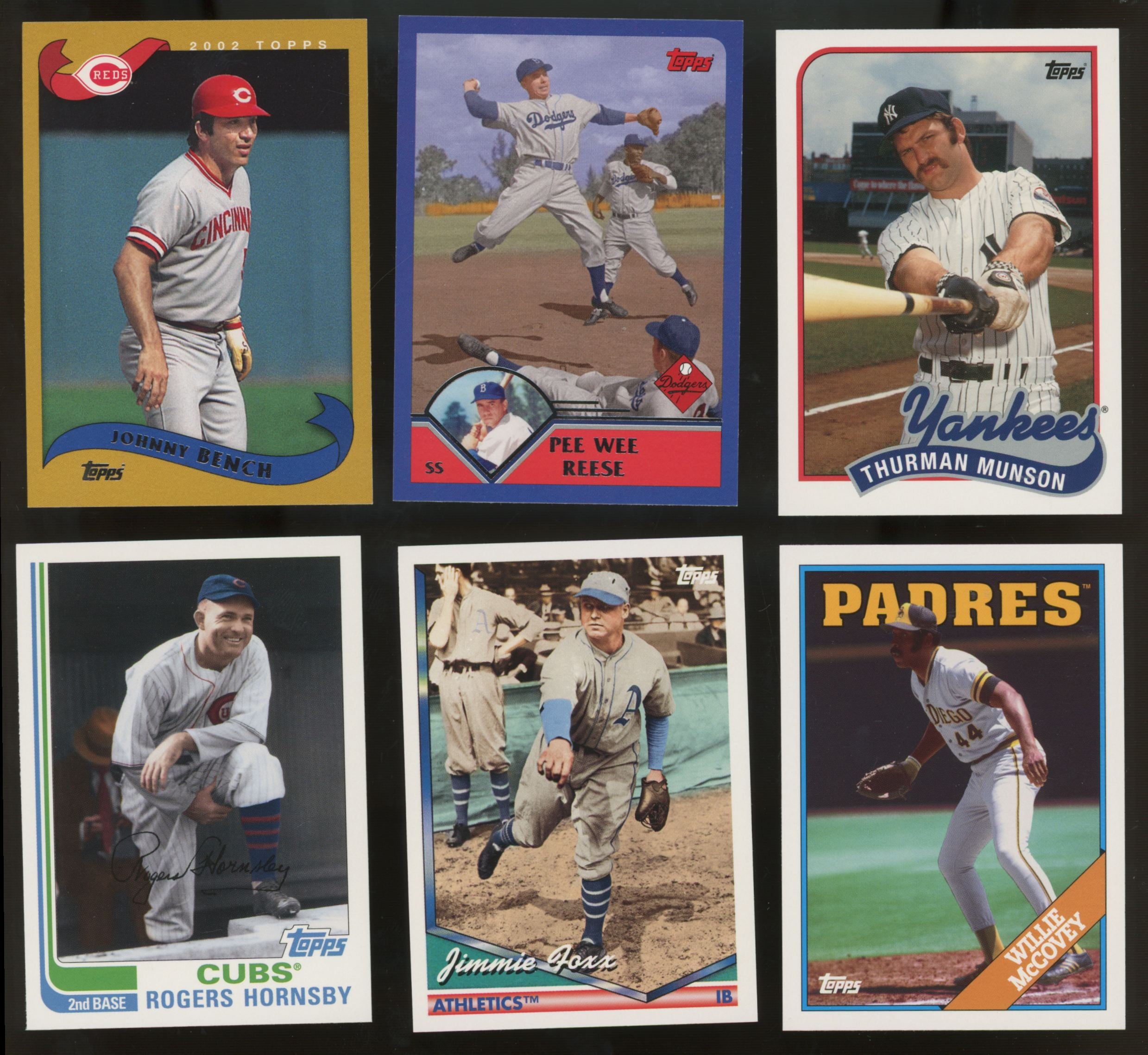 2010 Topps Baseball Vintage Legends Collection Complete Set (50/50)