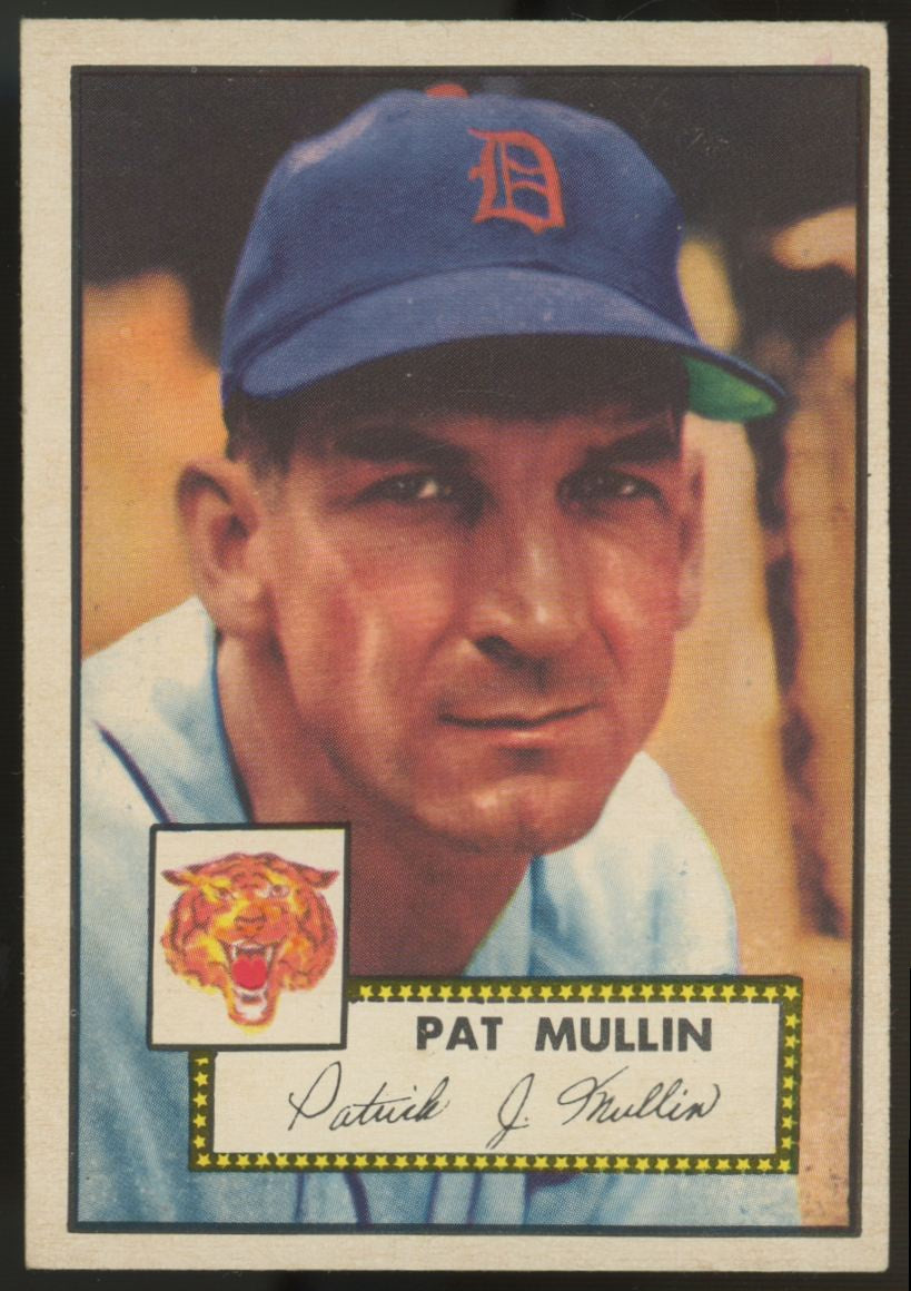 1952 Topps Pat Mullin #275 EX
