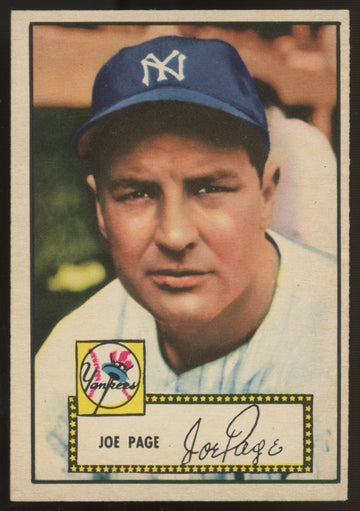 1952 Topps Joe Page #48 EX/MT