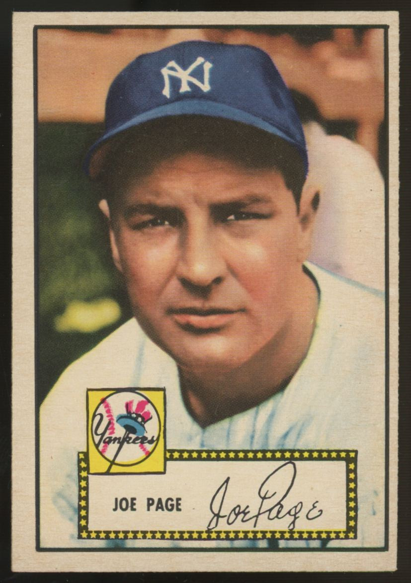 1952 Topps Joe Page #48 EX/MT