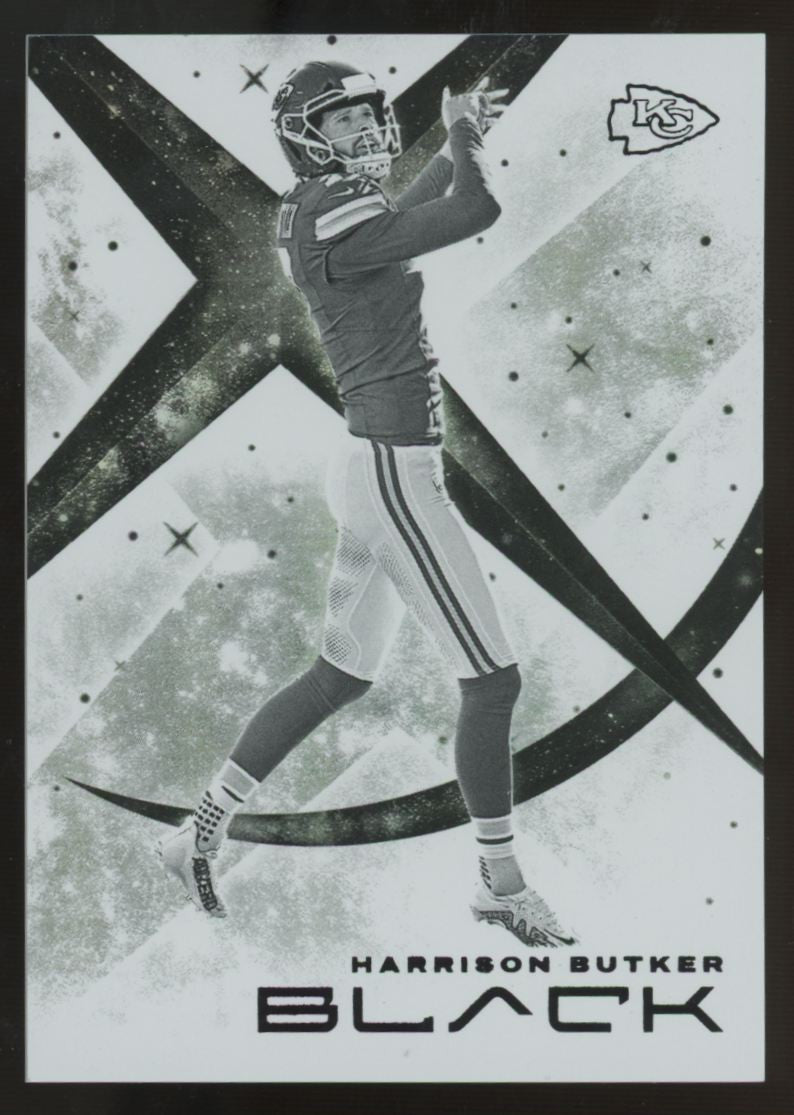 2024 Panini Black Harrison Butker White Night SSP #WN-HBR