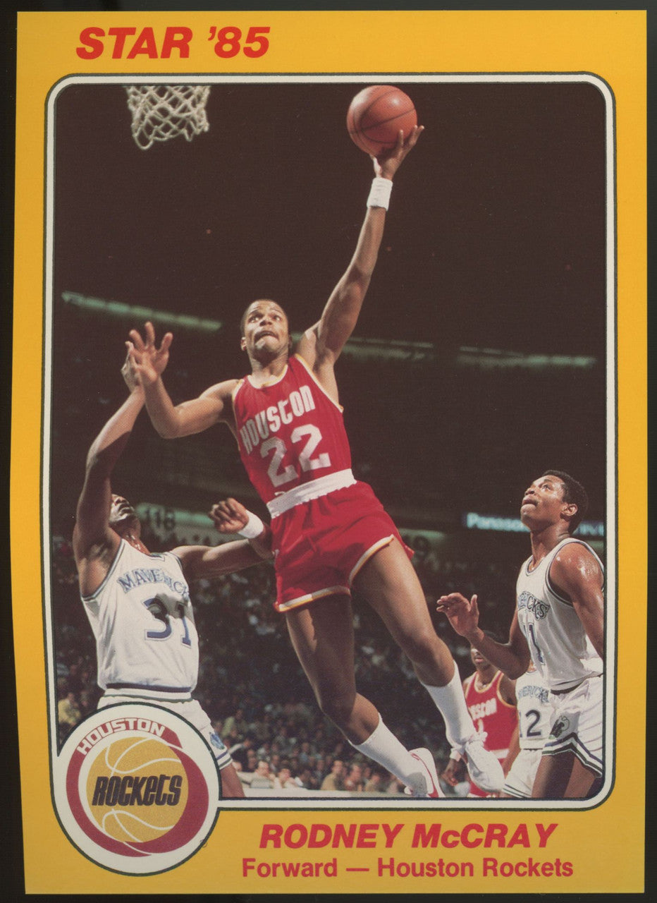 1985 Star Co. Basketball Houston Rockets Super Teams Set (5) Olajuwon RC *READ*