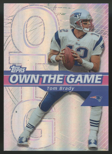 2002 Topps Tom Brady Own The Game #OG7 "A"