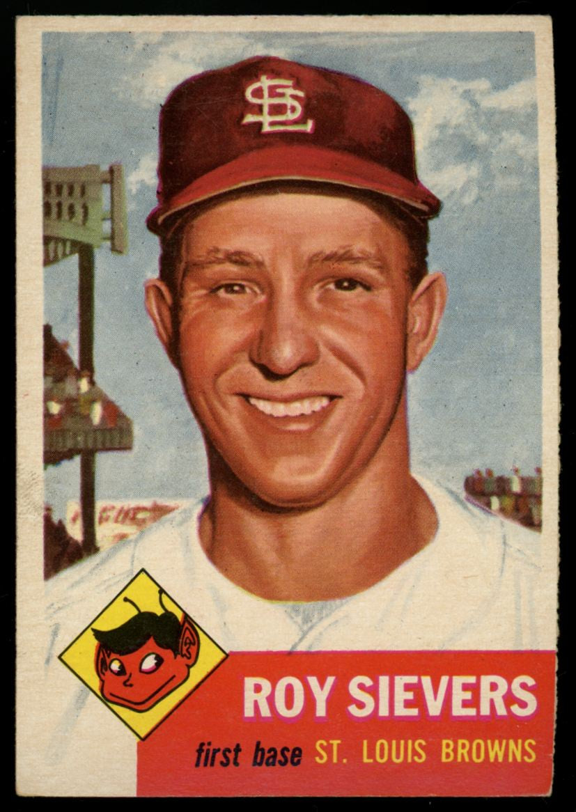1953 Topps Roy Sievers #67 VG-EX
