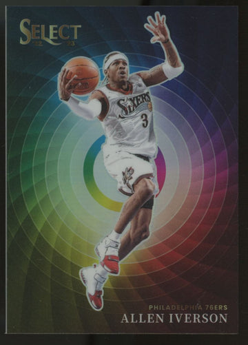 2022/23 Select Allen Iverson Color Wheel SSP #17