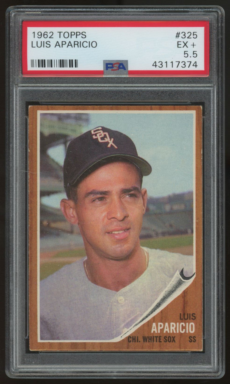 1962 Topps Luis Aparicio #325 PSA 5.5