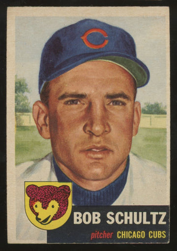 1953 Topps Bob Schultz #144 VG - VG/EX