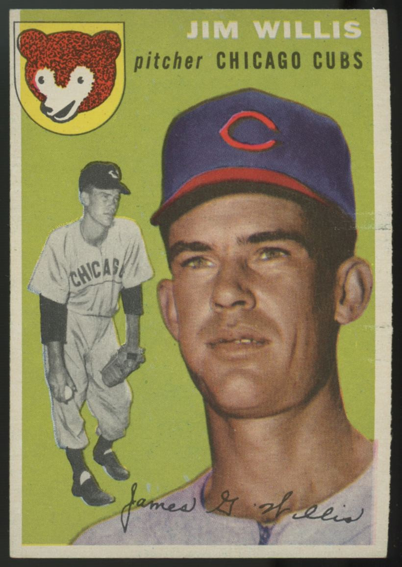 1954 Topps Jim Willis #67 EX/MT