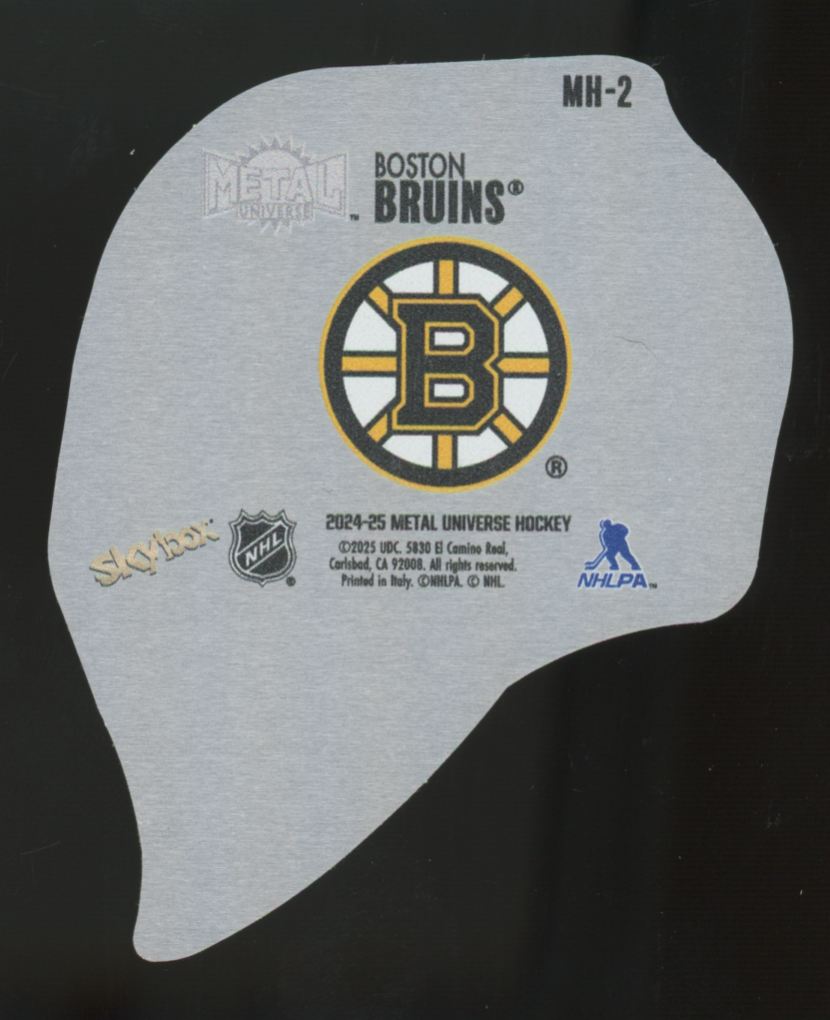 2024-25 Skybox Metal Universe Boston Bruins Metalheads #MH-2