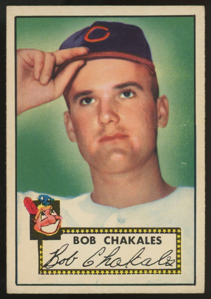 1952 Topps Bob Chakales #120 EX+